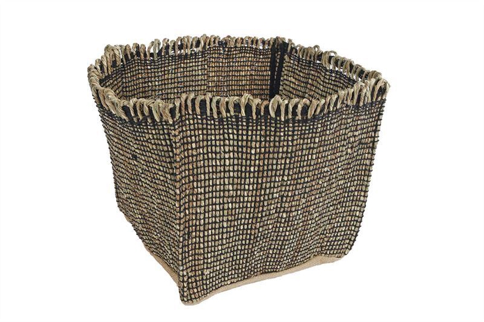 <h4>Mand Cairo nat/zw L 28x28x28cm.</h4>