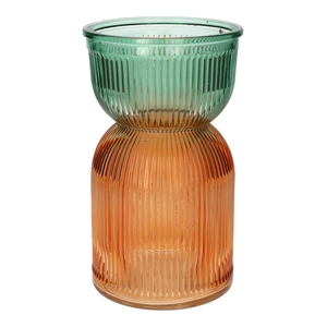 DF02-665591100 - Vase Same duo d12xh21 hemlock/peach