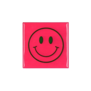 Tile Smiley Pink 10x10x1cm Nm