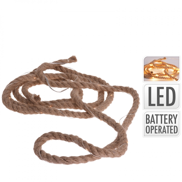 <h4>Decoration LED hess.rope 3m 30L</h4>