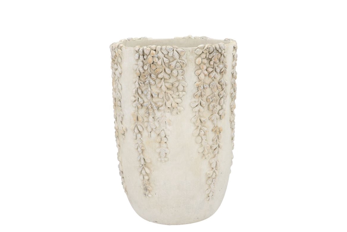 Rosie String Of Pearls Scottisch Sand Vase 20x20x29cm