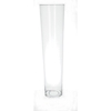 Glass vase conical d19 70cm