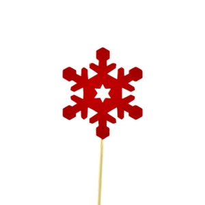 Christmas sticks 20cm Snowflake 7cm