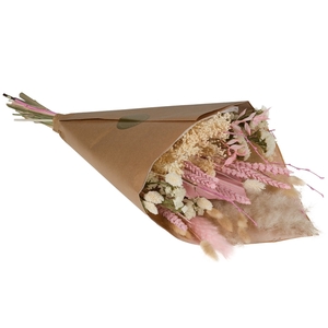 Droogbloemen-Field Bouquet Exclusive Large 60cm-Blush