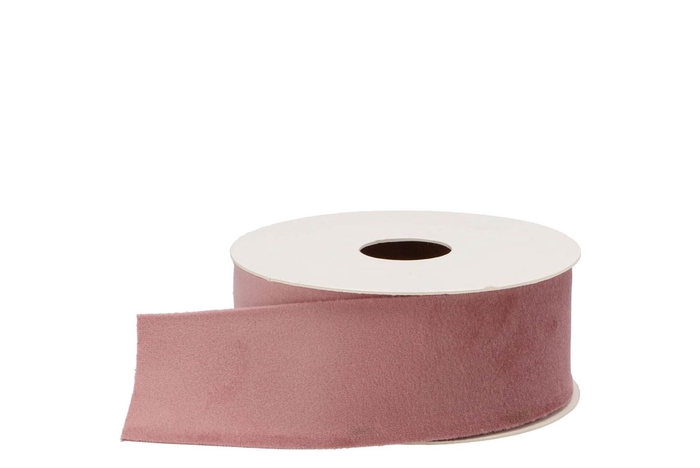 Ribbon Velvet 16 Old Pink 5mx40mm P/1