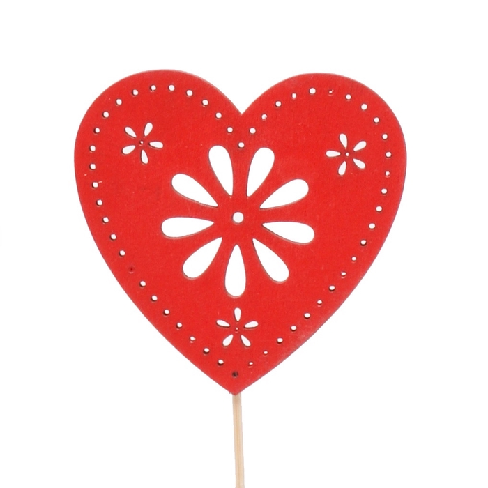 <h4>Moederdag 10cm Hart flower 8cm</h4>