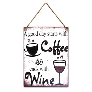 Wall Hanger 30x40cm Metal Coff