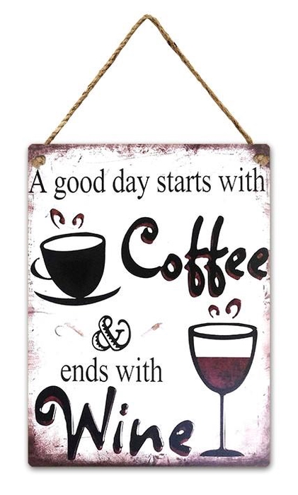 <h4>Wall Hanger 30x40cm Metal Coff</h4>