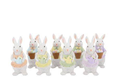 <h4>Easter Ceramic Dreamy Pastel Mix Bunnies Ass 9x8x1</h4>
