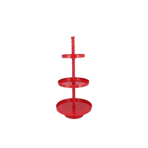 Storage Shelf Swirl Jolly Red 45x45x100cm