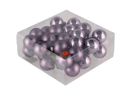 <h4>Glass Ball Rosted Lila 40mm P/36 Nm</h4>