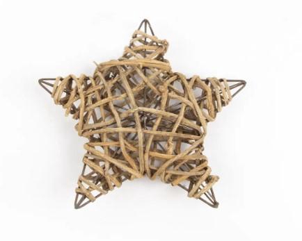 <h4>DECO Star willow bark 20 cm natural - 1 pcs</h4>