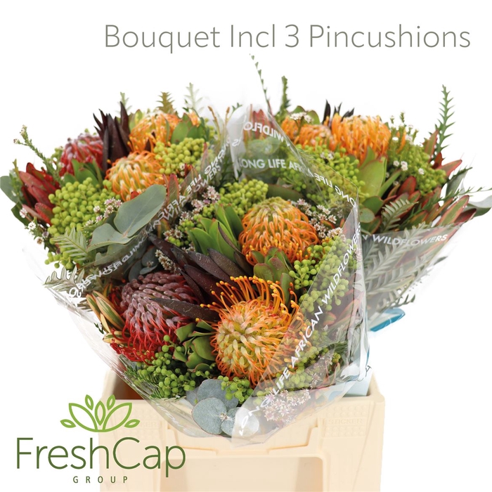 <h4>Bouquet Incl 3 Pincushions (carousel)</h4>