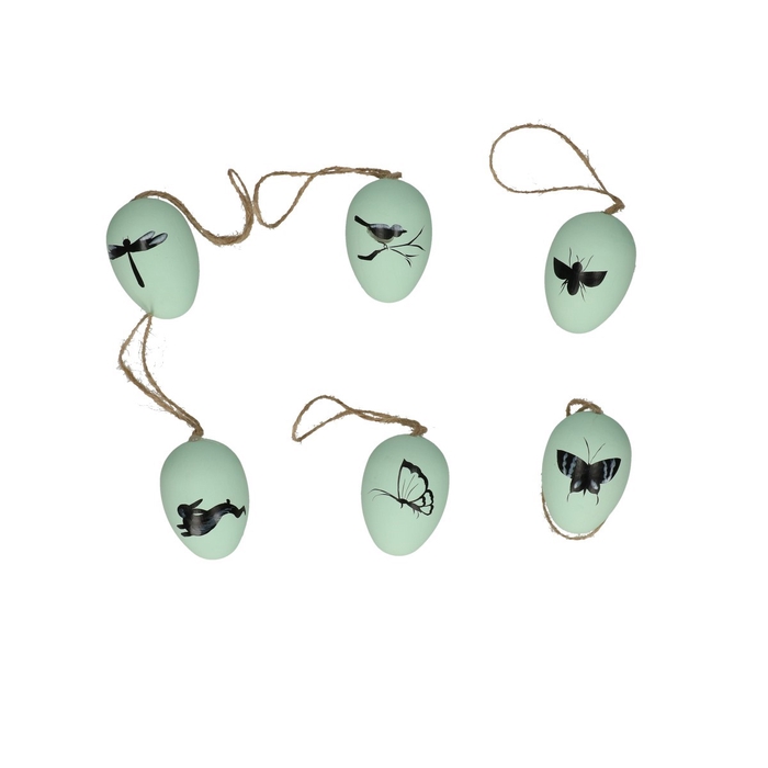 <h4>Pasen Deco hanger ei tattoo 6cm x6</h4>