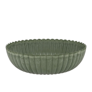 Melamine Lisa Green Bowl 30x30x9cm