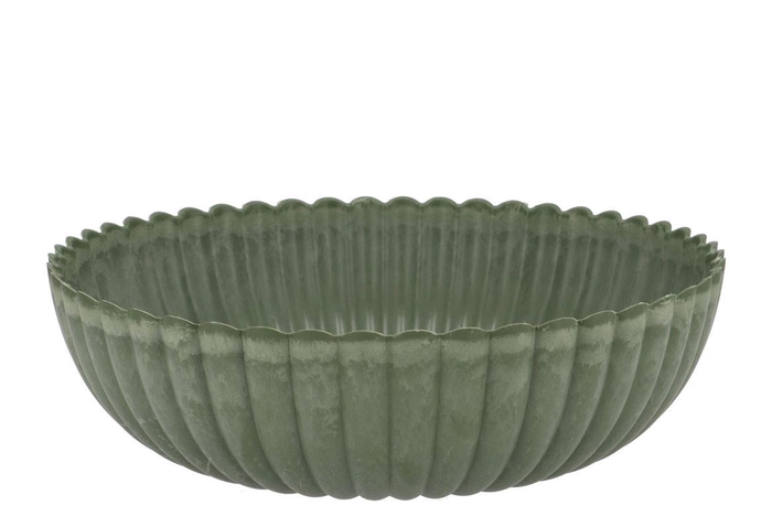 <h4>Melamine Lisa Green Bowl 30x30x9cm</h4>