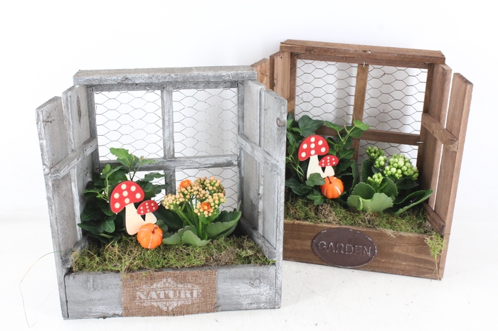 <h4>arr2 TD - Houten raam - oranje/wit</h4>