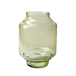 Glass Vase Lotus d17*25cm
