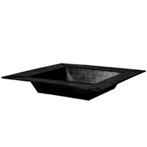 Bowl Vigo zinc L25xW25xH5.5cm black