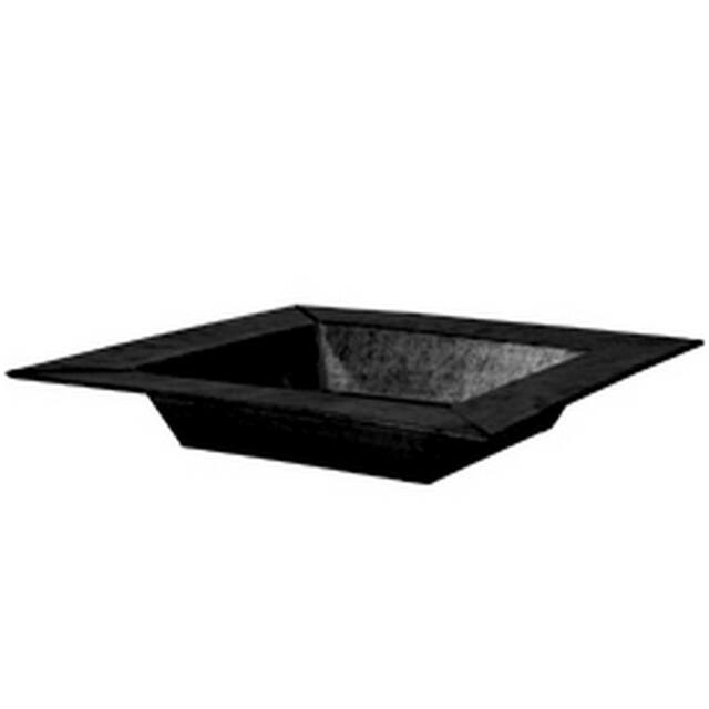 <h4>Bowl Vigo zinc L20xW20xH5.5cm black</h4>