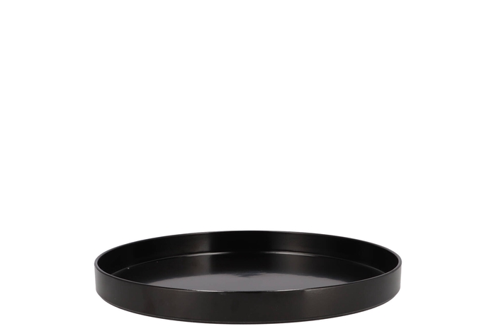 Melamine Black Tray 27x27x3cm