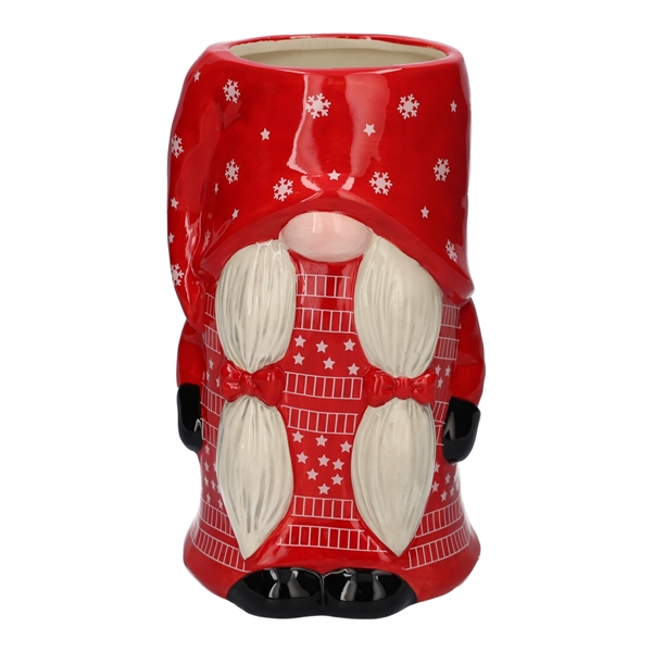 <h4>Vase Frosty 16x15.5x27.5 red</h4>