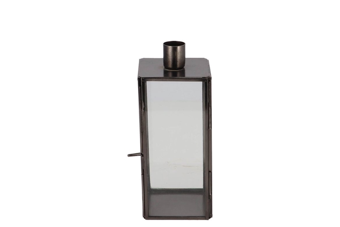 Braga Scottish Black Candle Holder 8x8x16cm