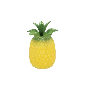 Pineapple Tropical Yellow Vase 18x18x28cm