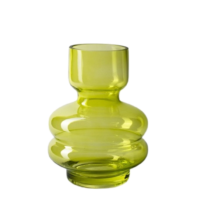 Glass vase lucky d15 20cm