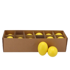 Eggs Goose Yellow 6x8cm P/12