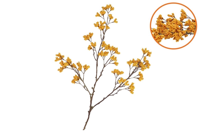 <h4>Silk Berry Spice Yellow 108cm Nm</h4>