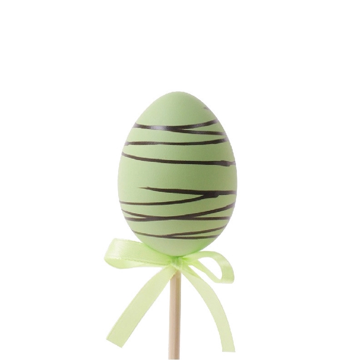 <h4>Pasen Bijsteker 50cm ei chocolade 6cm</h4>