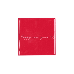 Tile Happy New Year 10x10x1cm Nm
