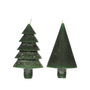 Kerst Kaars kerstboom d07*12cm