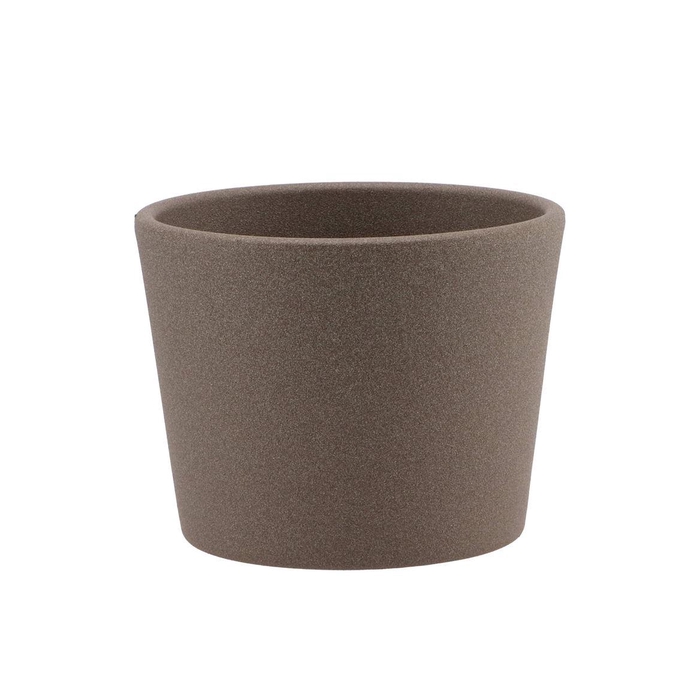<h4>Ceramic Brown Pot 11x9,5cm Nm</h4>