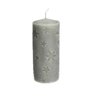 Candle Cylinder Safe d06.5*15cm Star