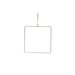 Square 20cm metal small SB gold