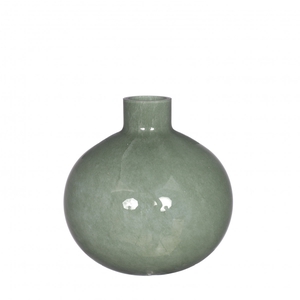 Glass vase Rose d2/18*18cm