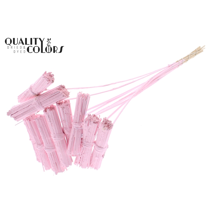 <h4>Kore Posy on stem Covered Light Pink</h4>