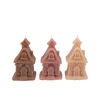 Candle Frosty Gingerbread House Scottish Spice Mix 8x9x15cm