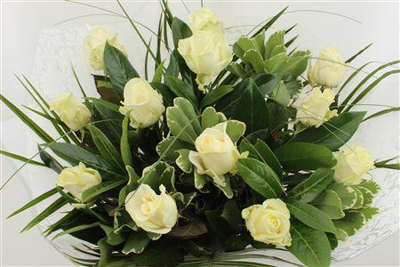 <h4>Boeket Rozen 12 Wit</h4>