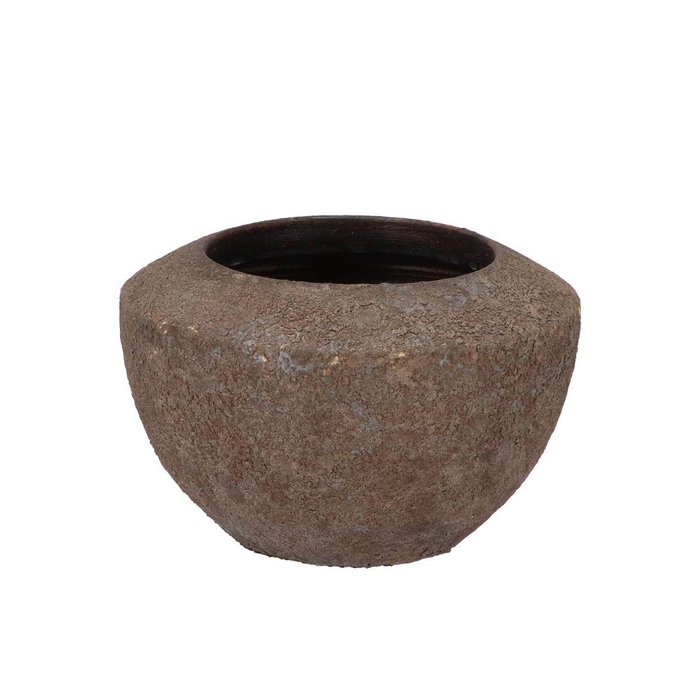 <h4>Bali Indonesian Grey Bowl D20x13cm</h4>