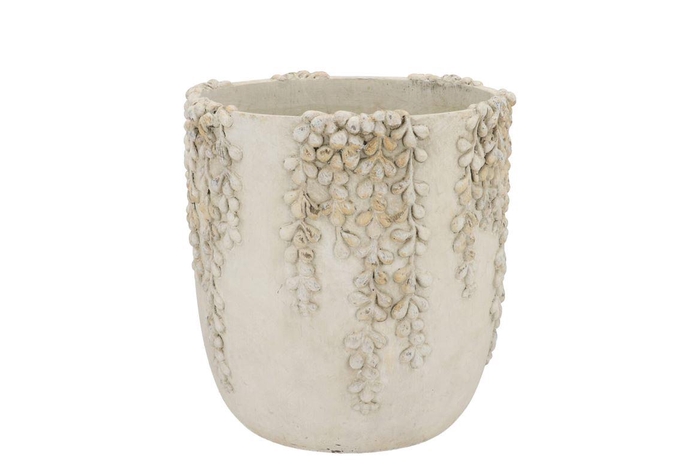 <h4>Rosie String Of Pearls Scottisch Sand Pot 21x21x21cm</h4>