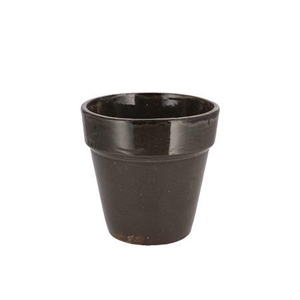 Ebbi Moss Black Pot Glaze 14x14cm Nm