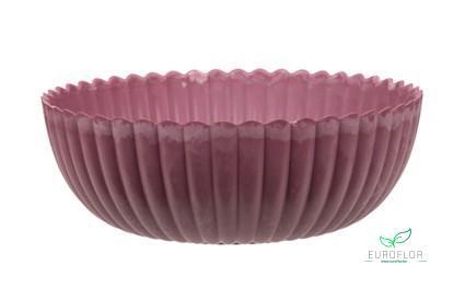 PLASTIC BOWL PINK D25 H9