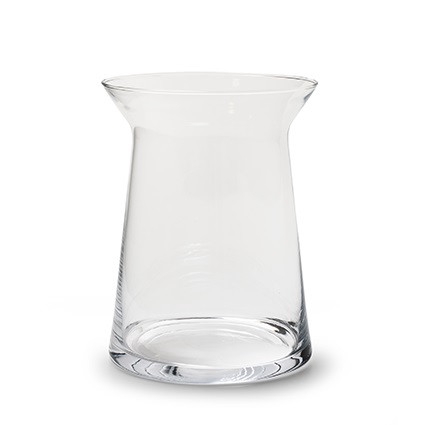 Glass vase begra d19 25cm
