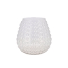 Glass Vase Ball Dots 20x25cm