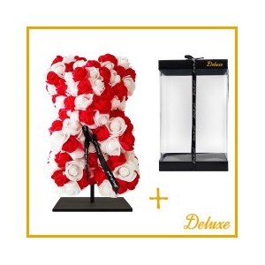 Arr6 Deco Beer 25cm - Rood Wit Mix