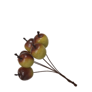Christmas Deco apple/wire 20mm x36