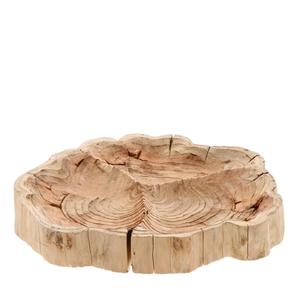 Homedeco Elvon schaal 35*30*6cm
